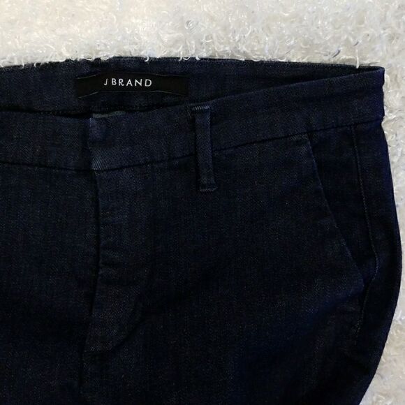 J Brand Jeans Vanessa Size 25 Straight Leg Mid rise Dark Wash Tall - Picture 1 of 10